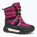 Geox Trekkyup ABX lampone scuro/nero stivali da neve junior 8