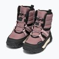 Geox Trekkyup ABX junior stivali da neve rosa antico / nero 11
