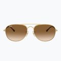 Occhiali da sole Ray-Ban Bain Bridge arista gold/clear brown 2
