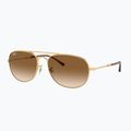 Occhiali da sole Ray-Ban Bain Bridge arista gold/clear brown 4