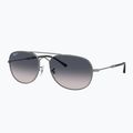 Occhiali da sole Ray-Ban Bain Bridge gunmetal/blue polarized 4