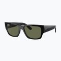 Occhiali da sole Ray-Ban Carlos black/green polarized 4