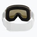 Occhiali da sci Bliz Rave opaco bianco/marrone rosa 3