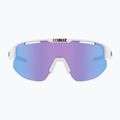 Occhiali da sole Bliz Matrix Nano Optics Nordic Light bianco opaco/begonia/blu viola multi 3