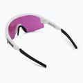 Occhiali da sole Bliz Matrix Small Nano Optics Nordic Light bianco opaco/begonia/blu viola 2