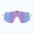 Occhiali da sole Bliz Matrix Small Nano Optics Nordic Light bianco opaco/begonia/blu viola 2