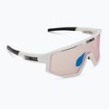 Occhiali da sole Bliz Fusion Small Nano Optics Nordic Light bianco opaco/corallo/blu arancione 2