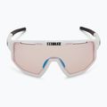 Occhiali da sole Bliz Fusion Small Nano Optics Nordic Light bianco opaco/corallo/blu arancione 4
