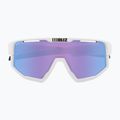 Occhiali da sole Bliz Fusion Small Nano Optics Nordic Light bianco opaco/begonia/blu viola 2