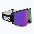Maschera da sci Bliz G001 matte black/brown/purple multi