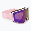 Maschera da sci Bliz G001S matte pink/brown/pink multi