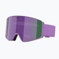 Maschera da sci Bliz G001S matte purple/brown/purple multi 6