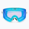 Maschera da sci Bliz G001S matte white/non violet/blue multi 2