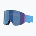Maschera da sci Bliz Flow matte blue/brown/blue multi