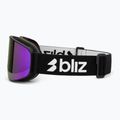 Maschera da sci Bliz Flow matte black/brown/purple multi 4