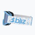 Maschera da sci per bambini Bliz Pixie Jr matte blue/brown/blue multi 4