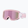 Maschera da sci per bambini Bliz Pixie Jr matte pink/brown/pink multi 5
