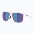 Occhiali da sole Bliz A001 bianco/grigio blu multi opaco