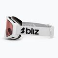 Maschera da sci Bliz Liner matte white/pink 4