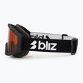 Maschera da sci Bliz Liner black/orange 4