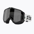 Maschera da sci junior Bliz Liner Jr matte black/brown/silver mirror 5
