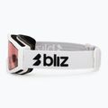 Maschera da sci junior Bliz Liner Jr matte white/pink 4