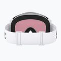 Maschera da sci junior Bliz Liner Jr matte white/pink 7