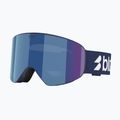 Maschera da sci Bliz Flow matte blue/brown/blue multi