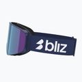 Maschera da sci Bliz Flow matte blue/brown/blue multi 4