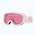 Maschera da sci per bambini Bliz Pixie Jr matte white/pink