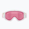 Maschera da sci per bambini Bliz Pixie Jr matte white/pink 2