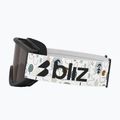Maschera da sci per bambini Bliz Pixie Jr matte black/brown 4