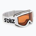 Maschera da sci per bambini Bliz Pixie Jr matte white/orange