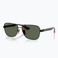 Occhiali da sole Ray-Ban Rb8336M Scuderia matt black/dark green 4