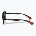 Occhiali da sole Ray-Ban Rb8336M Scuderia matt black/dark green 7