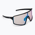 Occhiali da sole Bliz P001 Nano Optics Nordic Light nero opaco/corallo/blu arancione multi