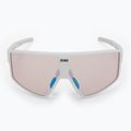 Occhiali da sole Bliz P002S Nano Optics Nordic Light bianco opaco/corallo/blu arancione multi 3