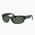 Occhiali da sole per bambini Ray-Ban Balorama Bio Based black/dark green 4