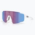 Occhiali da sole Bliz P003 Small Nano Optics Nordic Light matte white/begonia/violet blue multi