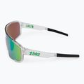 Occhiali da sole Bliz P003 transparent white/brown green multi 4