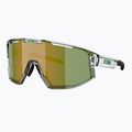 Occhiali da sole Bliz Fusion transparent white/brown green multi