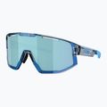 Occhiali da sole Bliz Fusion transparent blue/smoke ice blue multi