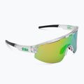 Occhiali da sole Bliz Matrix transparent white/brown green multi