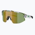 Occhiali da sole Bliz Matrix transparent white/brown green multi