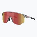 Occhiali da sole Bliz Hero transparent dark grey/brown red multi