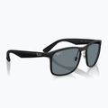 Occhiali da sole Ray-Ban Rb4264 Polarized+ Lenses matte matte black/blue polarized+