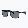 Occhiali da sole Ray-Ban Rb4264 Polarized+ Lenses matte matte black/blue polarized+ 3