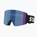 Maschera da sci Bliz G003 matte black/brown/blue multi