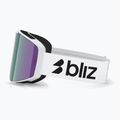 Maschera da sci Bliz G004 matte white/brown/green multi 4
