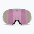 Maschera da sci Bliz G004 matte white/brown/pink multi 2